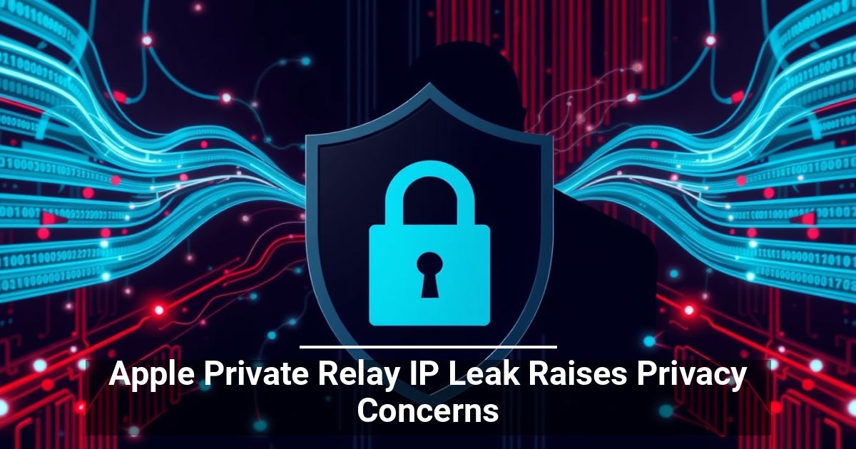 Apple Private Relay IP Leak Raises Privacy Concerns