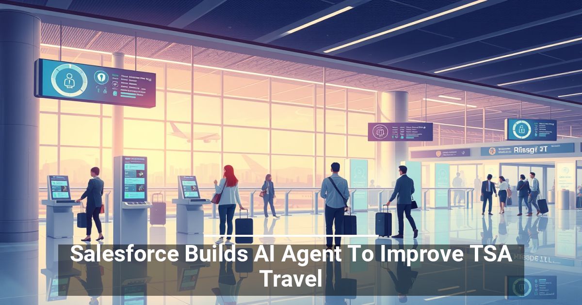 Salesforce Builds AI Agent To Improve TSA Travel